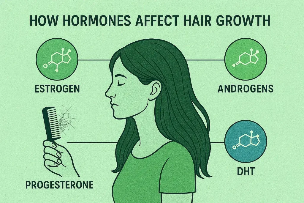 Hormones and Hair Loss: What Every  Woman Over 30 in UAE Should Know