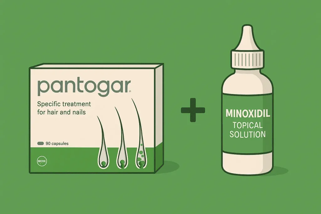 Pantogar® and Minoxidil Combination Therapy: The Smart Way to Stop Hair Loss in Dubai