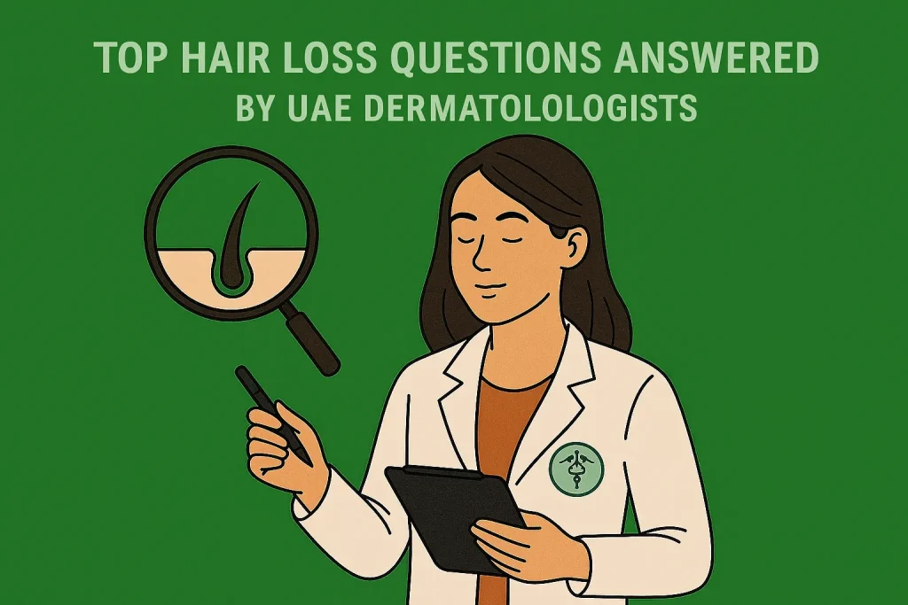 Top Hair Loss Questions Answered by UAE Dermatologists